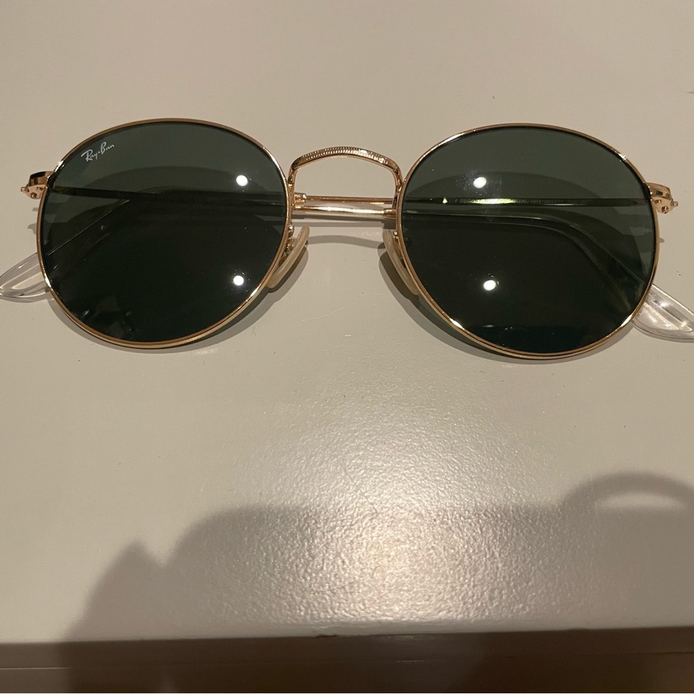 Ray Ban round metal glasses